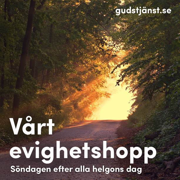 1 nov Sånggudstjänst i Allhelgonatid kl 18:00.